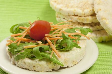 biscuit of riceの写真素材