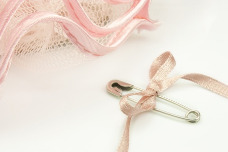 objects related to the birth of a childの写真素材