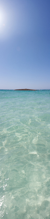 view of the sea in Puglia Italyの写真素材