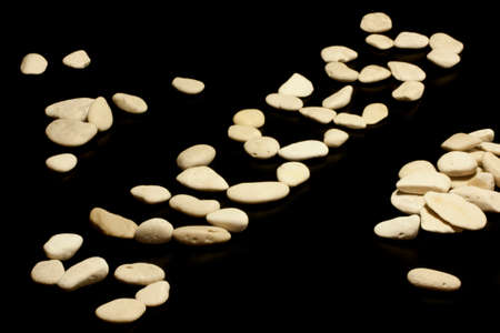 word success created with many pebblesの写真素材