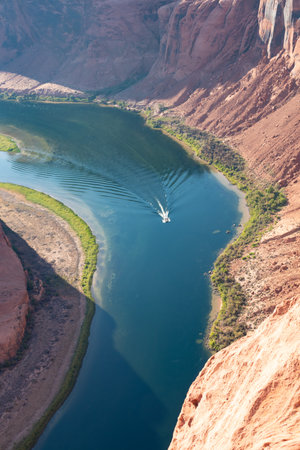 view of horseshoe bend in arizona
