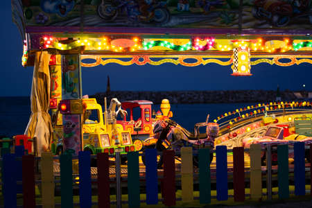 fairground attractions for childrenのeditorial素材