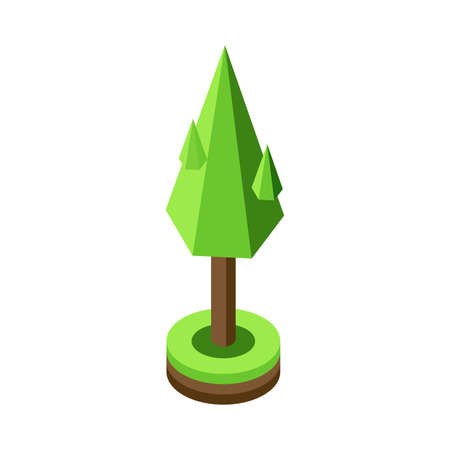 Pyramid tree. Vector image.Vector, great design for any purposes.のイラスト素材