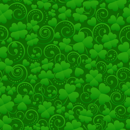 St. Patricks Day seamless patternのイラスト素材