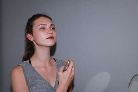 Getting ready for a date - behind the scenes of make up