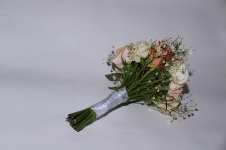 photo of a beautiful bouquet of flowersの写真素材
