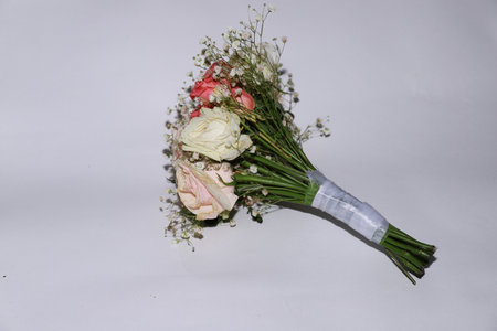 photo of a beautiful bouquet of flowersの写真素材