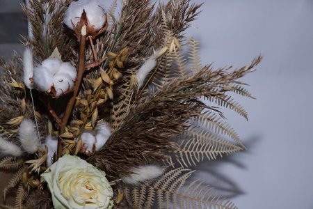 photo of a beautiful bouquet of flowersの写真素材