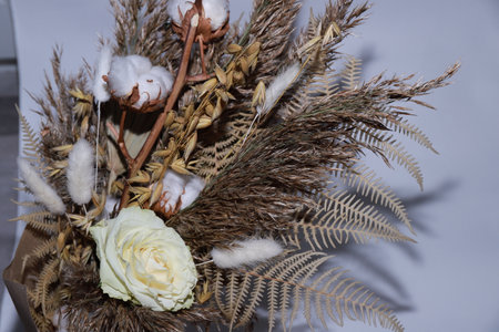 photo of a beautiful bouquet of flowersの写真素材