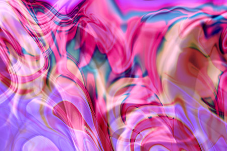 Bright faded violet and pink abstract background with fluid shapes and high contrast, resembling...