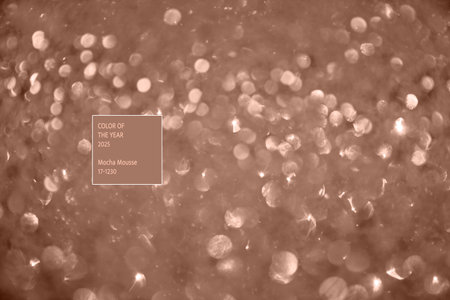 A defocused background is an abstract blurry light element. High quality photoの写真素材