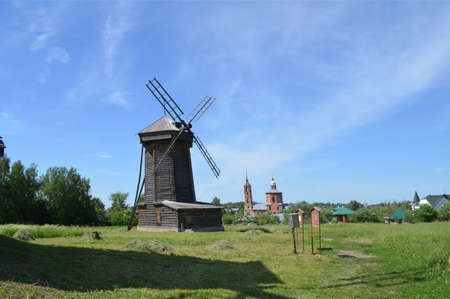Suzdal, museum of early russian wooden architecturのeditorial素材