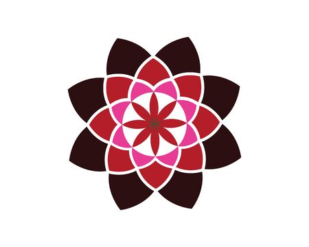 Mandala Ornament Vector Illustration designのイラスト素材