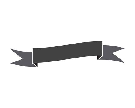 Ribbon logo template vector icon designのイラスト素材