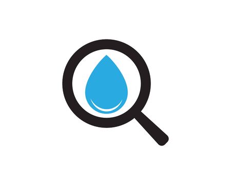 Search logo template vector icon illustration designのイラスト素材