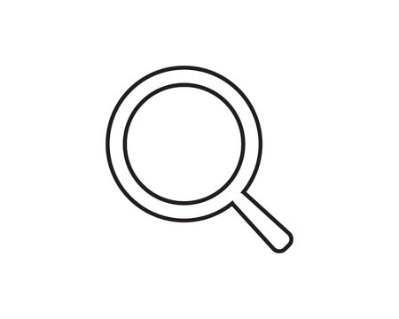 Search logo template vector icon illustration designのイラスト素材