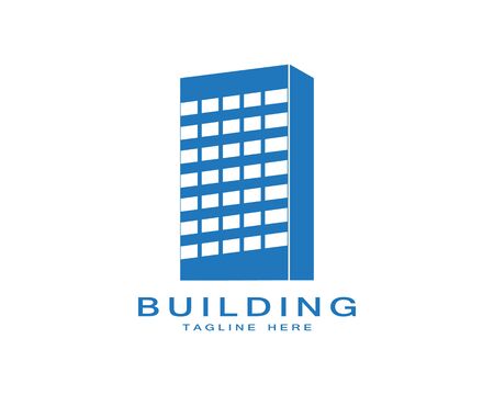 Building  logo vector illustration designのイラスト素材