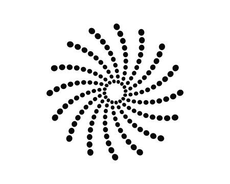 Vortex logo vector icon templateのイラスト素材