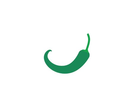 Hot Chili vector icon illustration designのイラスト素材