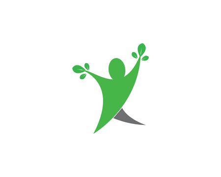 Star logo success people template vector icon illustration designのイラスト素材