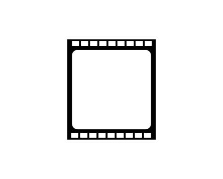 film strip Logo Template vector illustration designのイラスト素材