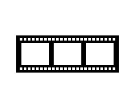 film strip Logo Template vector illustration designのイラスト素材