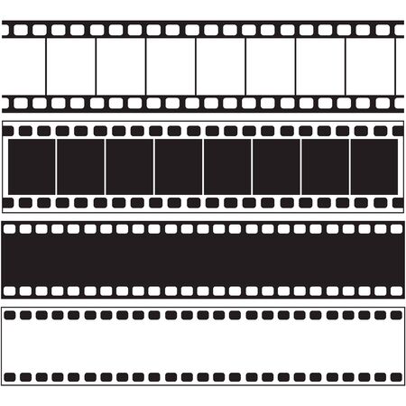 film strips and stamps collection,illustration vectorのイラスト素材