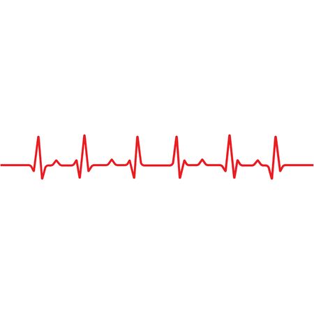 Art design health medical heartbeat pulse vector templateのイラスト素材