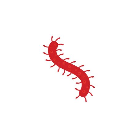Bacteria vector illustration icon template designのイラスト素材