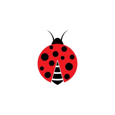 Beauty bug vector illustration icon design templateのイラスト素材