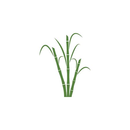 Sugar cane Logo Template vector symbol natureのイラスト素材