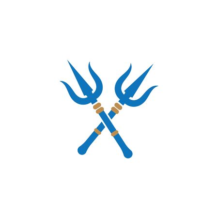 Trident  icon Template vector design