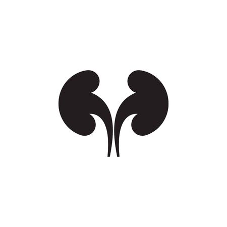 kidney vector illusrtation design logo template