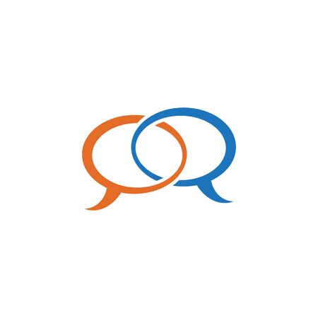 Speech Bubble Icon Vector Illustration Logo Templateのイラスト素材