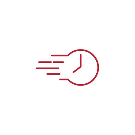 Fast Time Icon Logo Design vectorのイラスト素材
