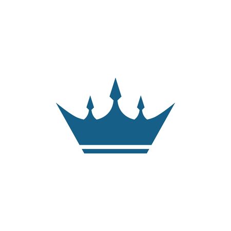 Crown Logo Template vector illustrationのイラスト素材