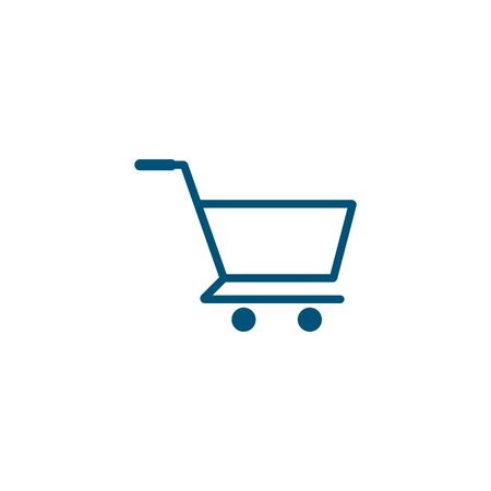 Basket store and Shopping Cart Logo vector Template Illustration Designのイラスト素材