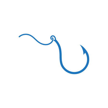 Fishing hook icon design template vector illustrationのイラスト素材