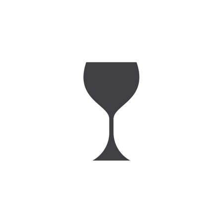 wine glass icon vector illustration templateのイラスト素材