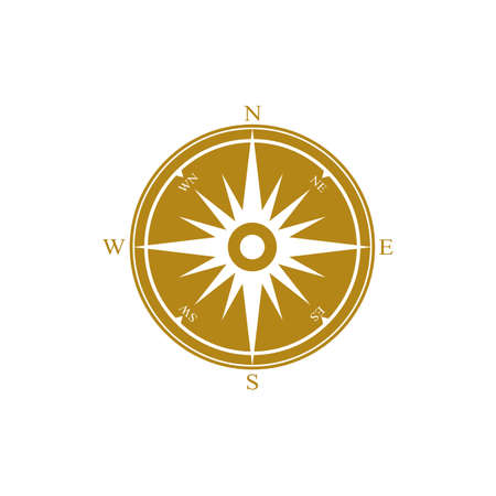 Compass Template vector icon illustration designのイラスト素材