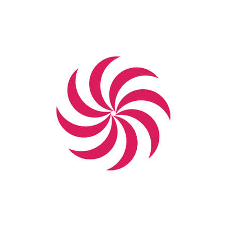 circle logo vector icon templateのイラスト素材