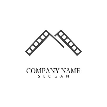 movie film cinema vector design illustrationのイラスト素材