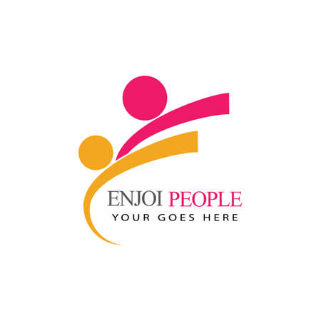 People Icon work group Vector illustration designのイラスト素材