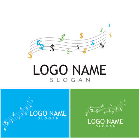 Money Bag icon Template vector illustration designのイラスト素材