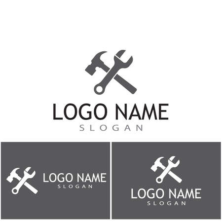 Service Tools vector icon illustration design templateのイラスト素材