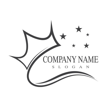 Crown Logo Template vector icon illustration designのイラスト素材