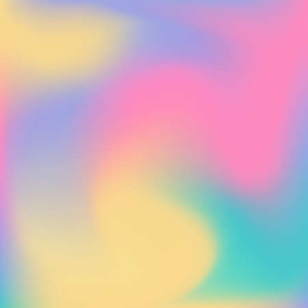 Square colorful liquid gradient. Vector backgroung for social media, web design in neon color...