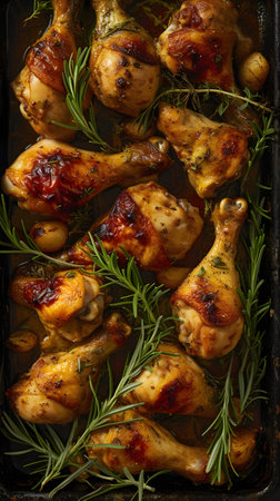 Indulge in the exotic taste of Hawaiian traybake chicken, featuring succulent chicken infused with tropical flavors. This vibrant dish brings the essence of Hawaii to your dinner tableの素材