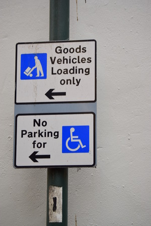 Parking signの写真素材