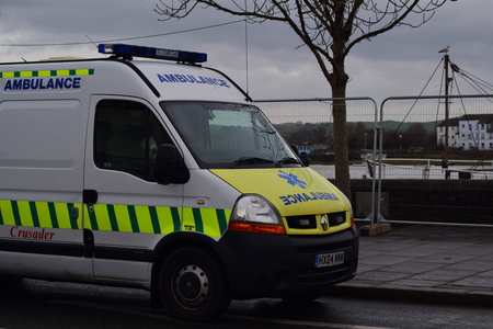 St. John Ambulance vehicleのeditorial素材